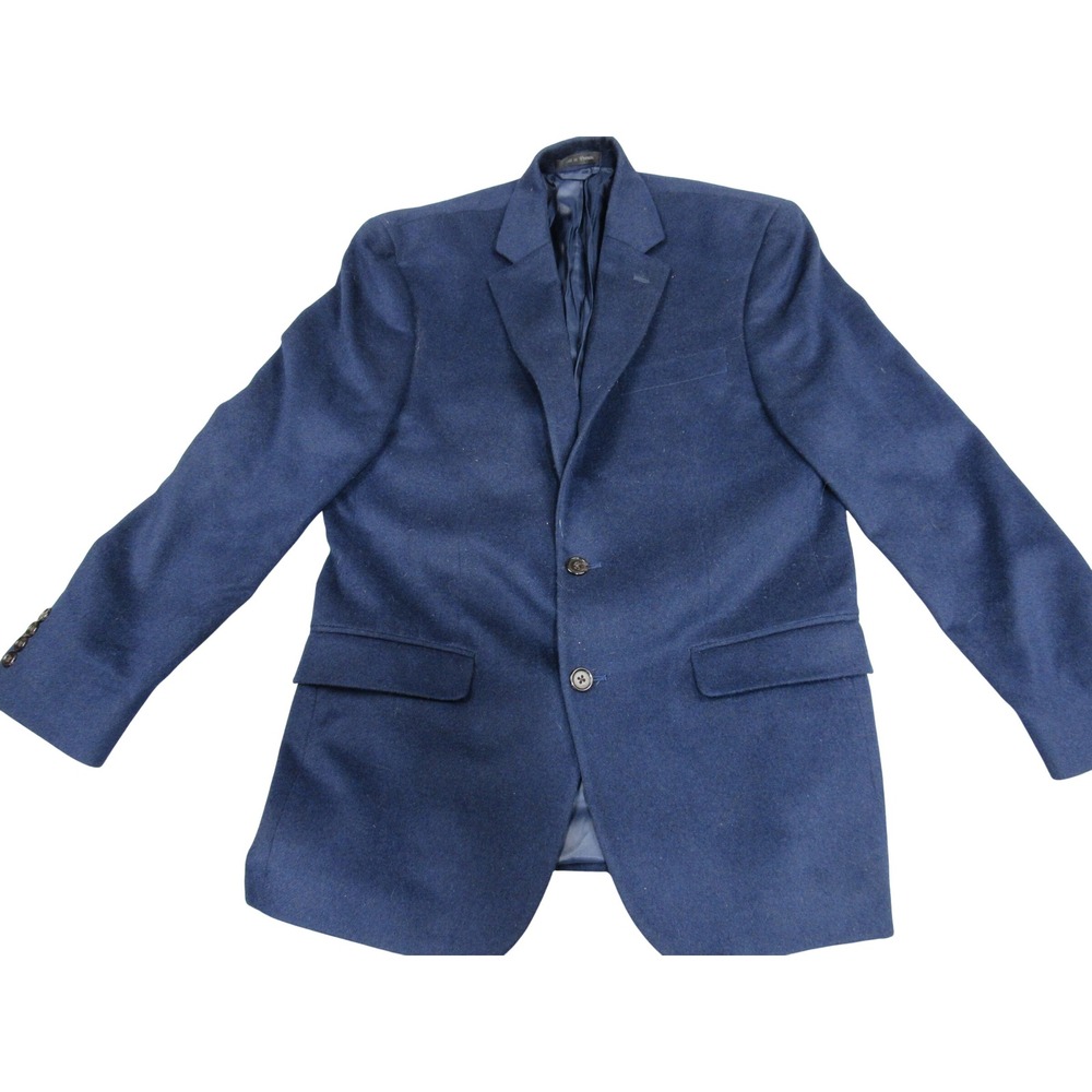 Lauren Ralph Lauren Lacrosse Navy Wool Silk Cashmere Blazer 38R LCSS12QA0011